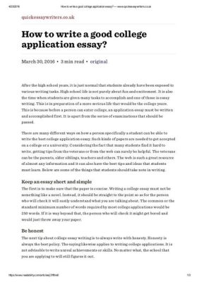 do you have to write different essays for each college applying?